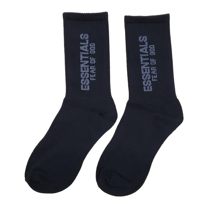 Fear Of God Essentials Cotton Tube Socks Unisex Sports Medium Fit
