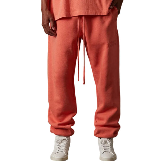 Fear Of God Essentials Double Line Silicone Letter Fleece Pants for Men