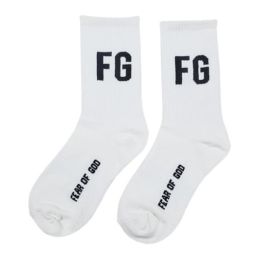Fear Of God Essentials Cotton Tube Socks Unisex Sports Medium Fit