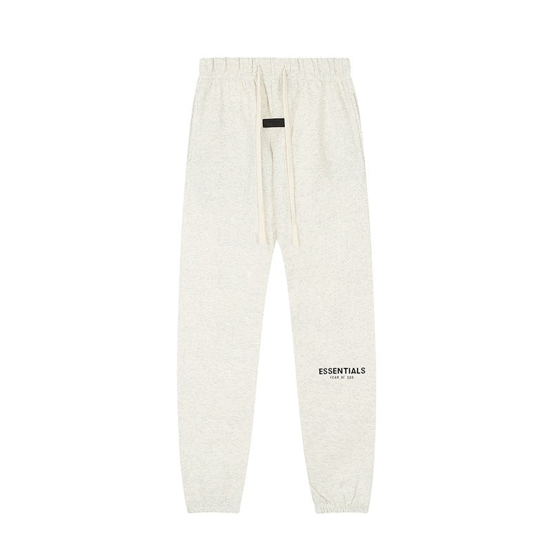 Fear Of God Essentials Flocked Letter Hooded Cotton Sweatshirt