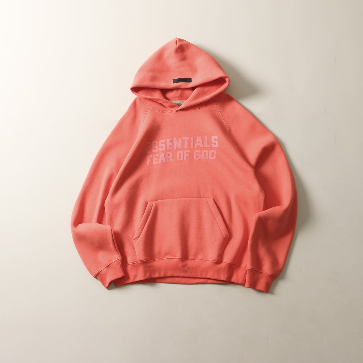 Fog Double Line Hooded Plush Cotton Pullover Sweatshirt for Winter