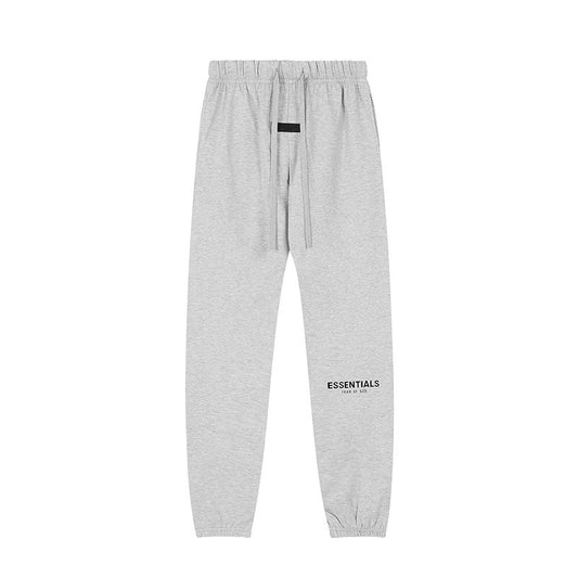 Fear Of God Essentials Flocked Letter Hooded Cotton Sweatshirt