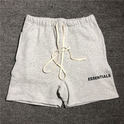 FOG Essentials Cotton Drawstring Capri Pants for Men and Women