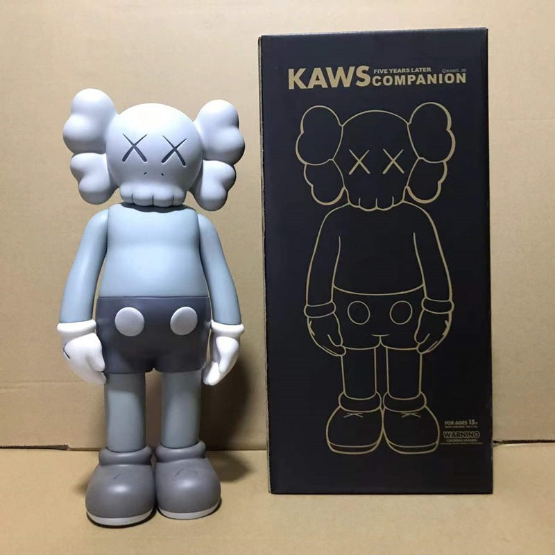 Kaws Bear Figure PVC Desktop Ornament Cartoon Home Decor Gift for Adults