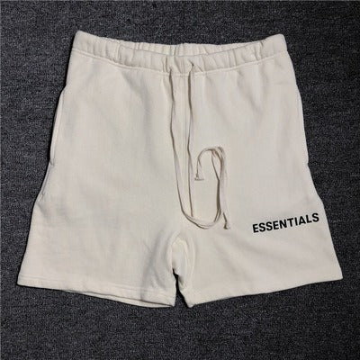 FOG Essentials Cotton Drawstring Capri Pants for Men and Women