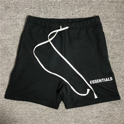 FOG Essentials Cotton Drawstring Capri Pants for Men and Women
