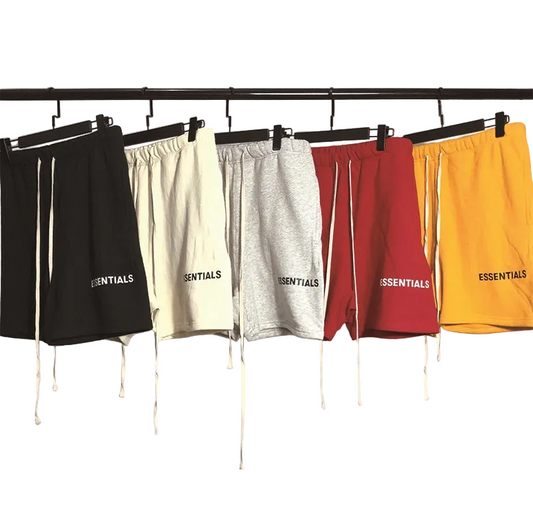 FOG Essentials Cotton Drawstring Capri Pants for Men and Women