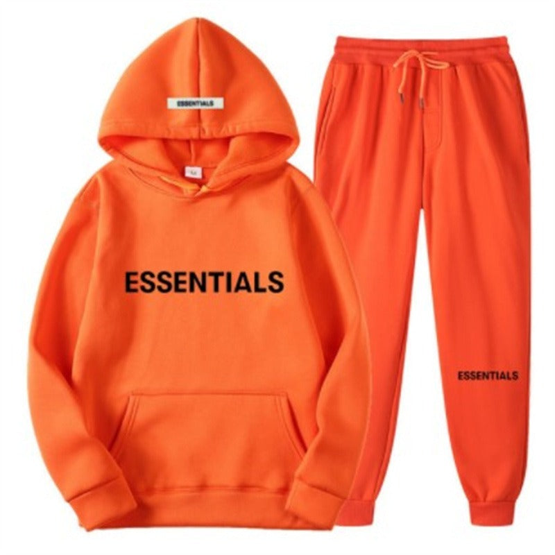 Couple Matching Double Line Hoodie Set for Men and Women Autumnablytyped