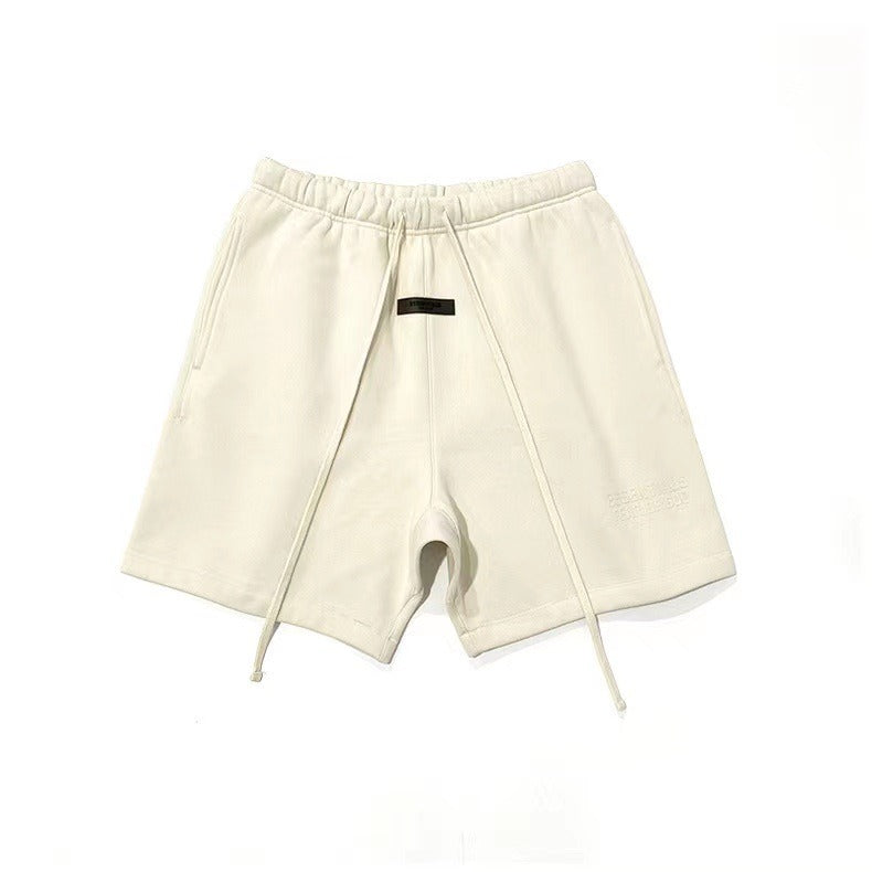 Fear Of God Essentials Cotton Loose Fit Elastic Waist Shorts