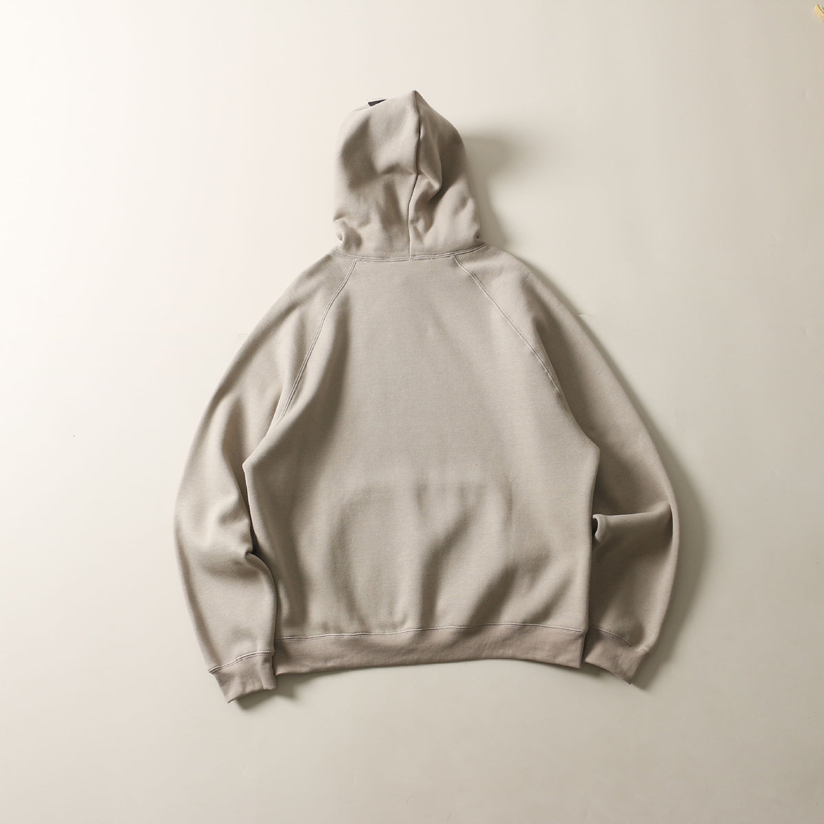 Fog Double Line Hooded Plush Cotton Pullover Sweatshirt for Winter