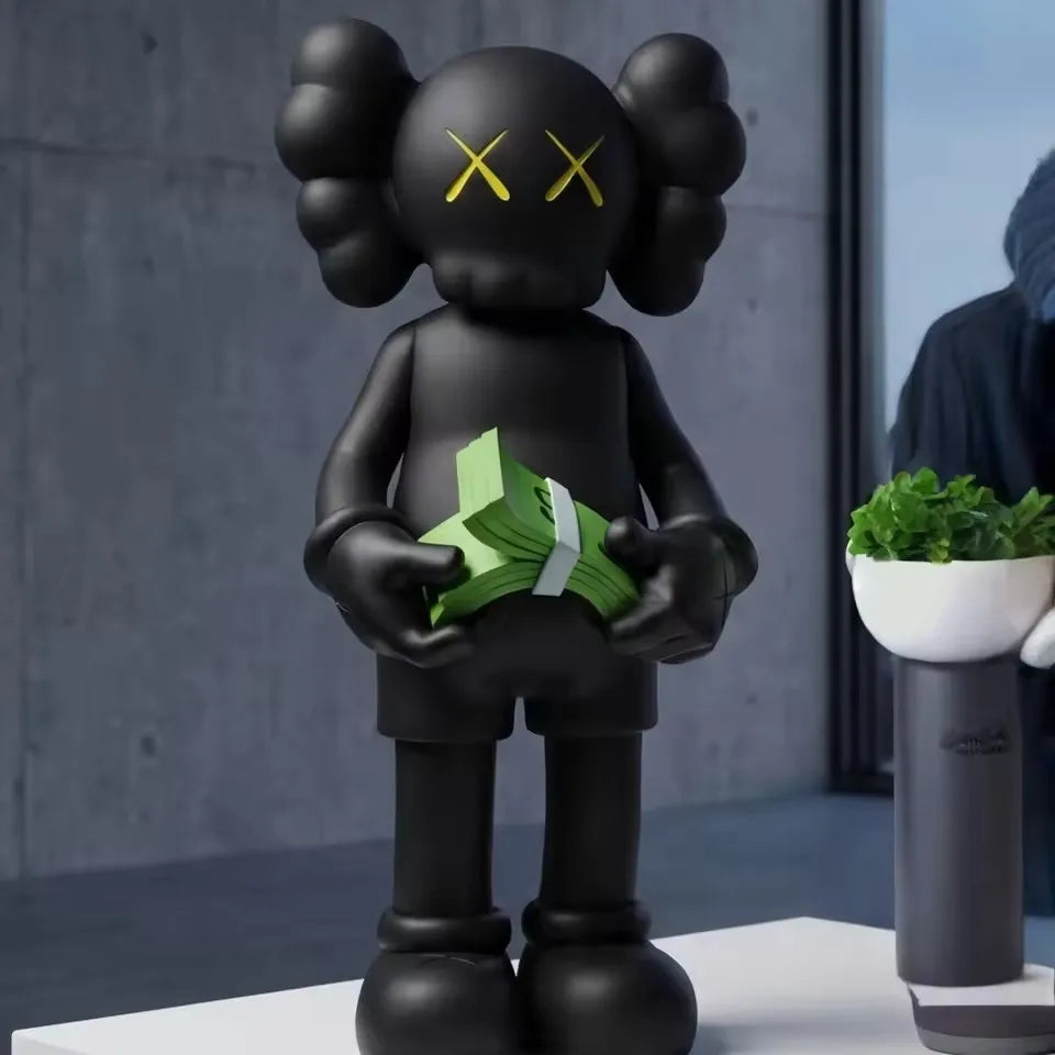 KAWS XX Vinyl Bear Action Figure Statue Living Room Desk Decor