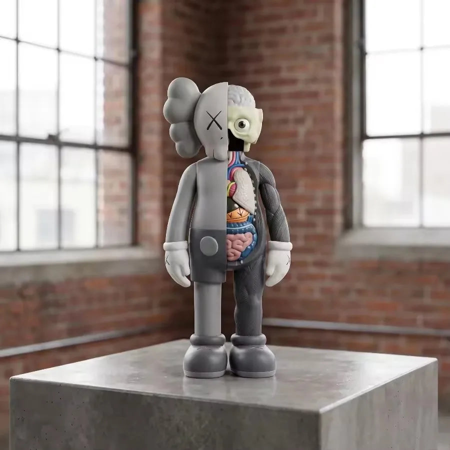 KAWS XX Vinyl Bear Action Figure Statue Living Room Desk Decor