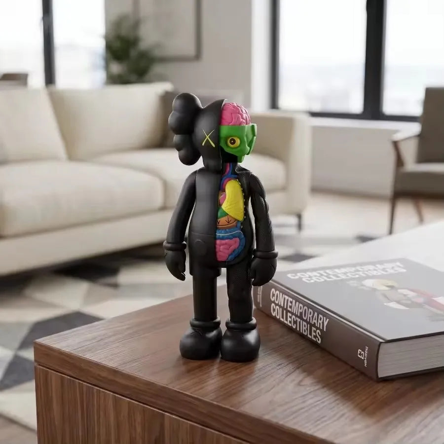 KAWS XX Vinyl Bear Action Figure Statue Living Room Desk Decor