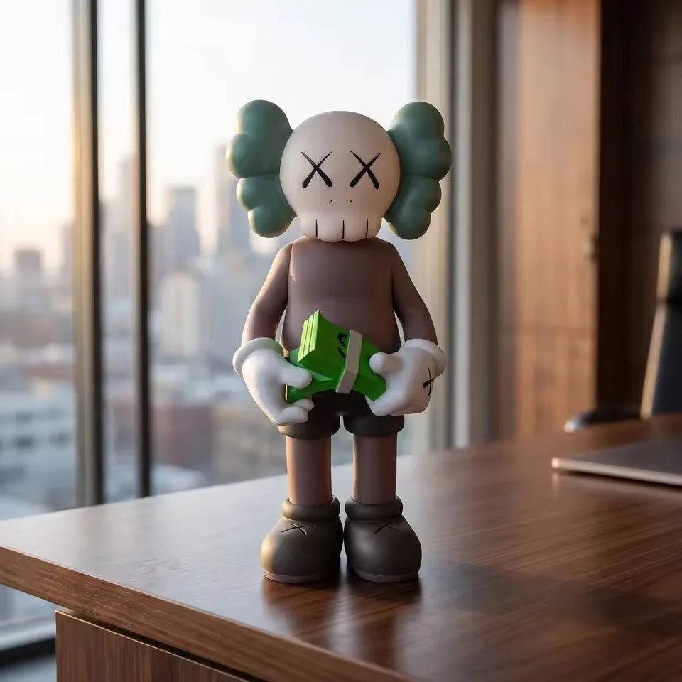 KAWS XX Vinyl Bear Action Figure Statue Living Room Desk Decor