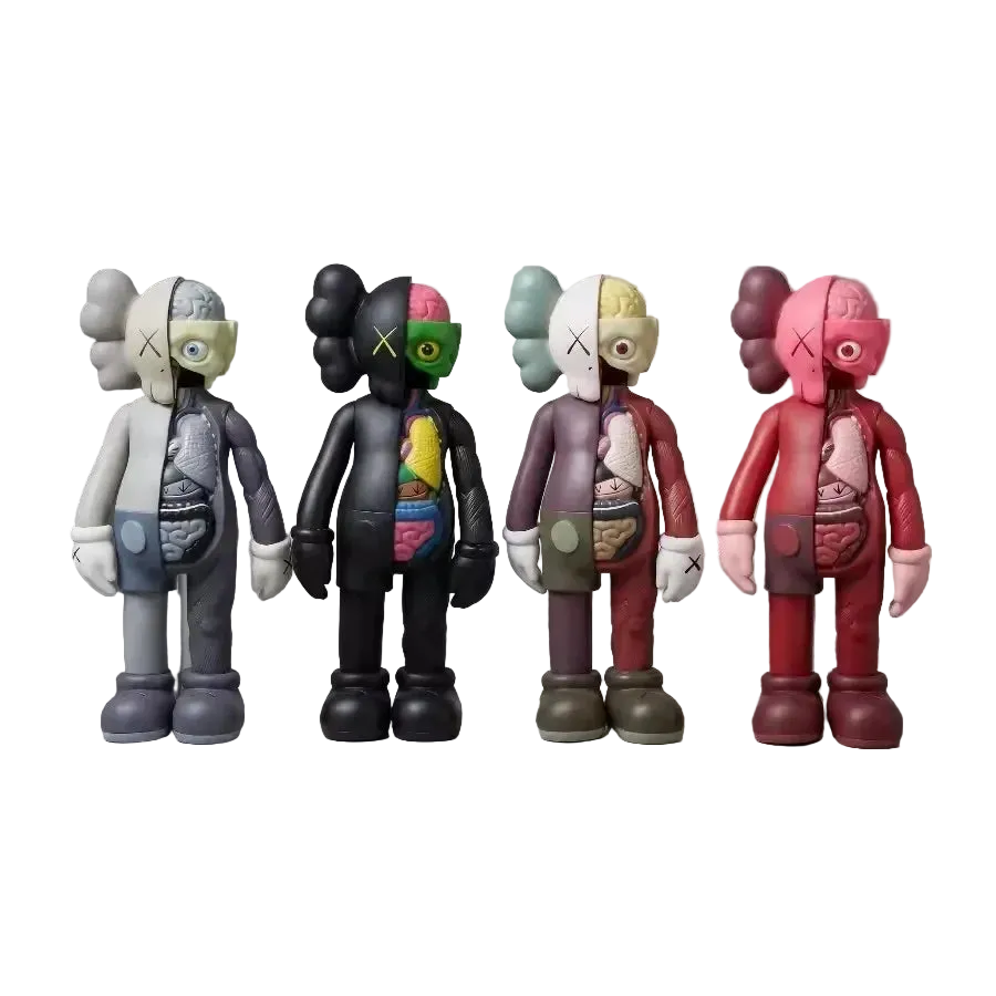 KAWS XX Vinyl Bear Action Figure Statue Living Room Desk Decor