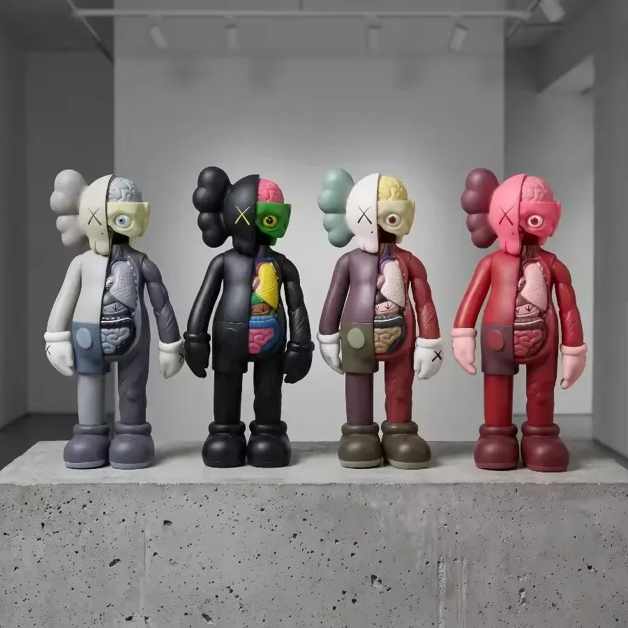 KAWS XX Vinyl Bear Action Figure Statue Living Room Desk Decor