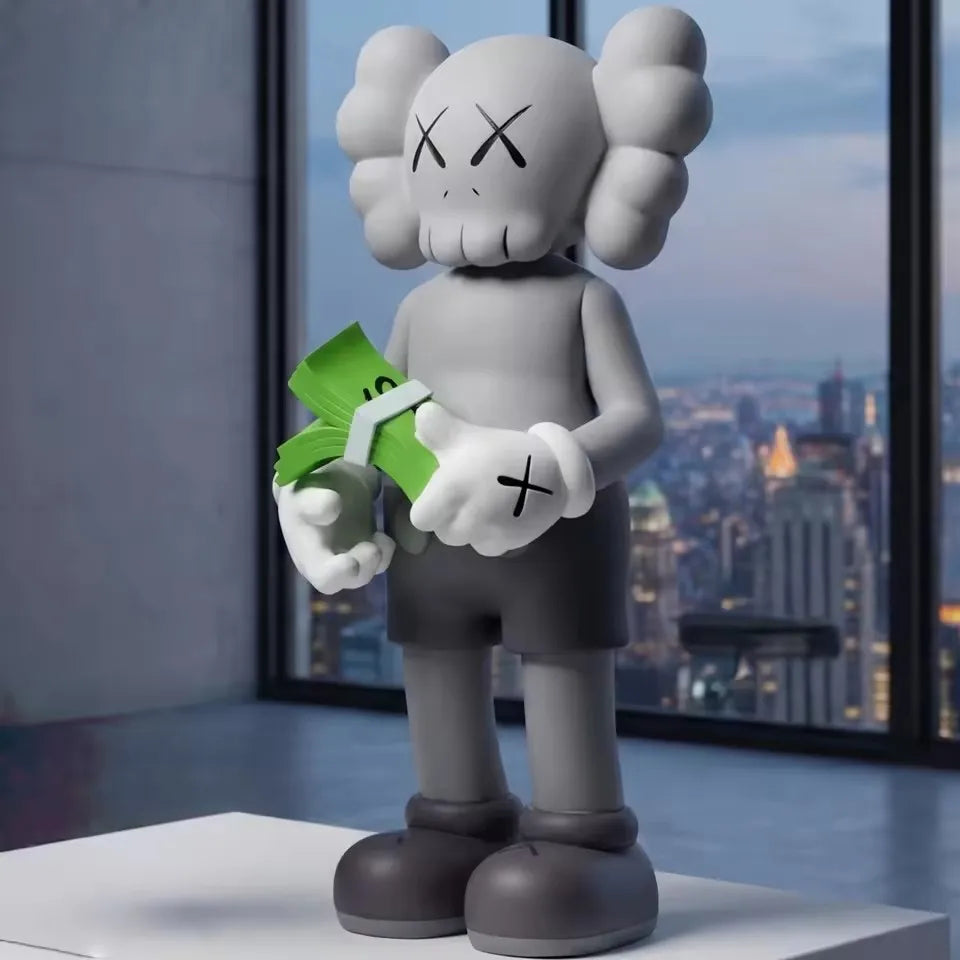 KAWS XX Vinyl Bear Action Figure Statue Living Room Desk Decor