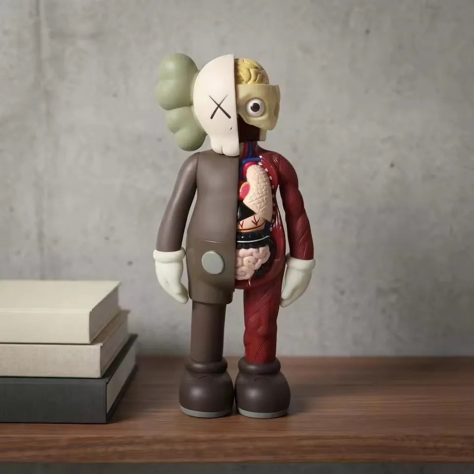 KAWS XX Vinyl Bear Action Figure Statue Living Room Desk Decor