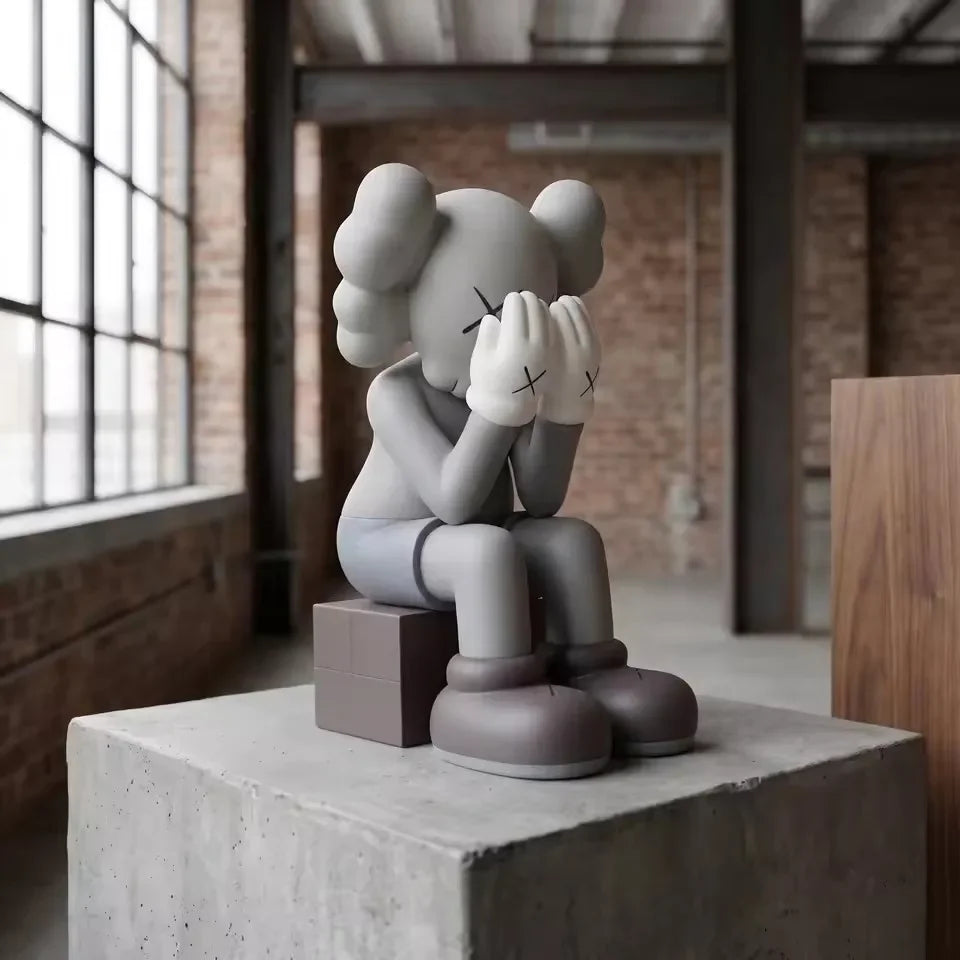 KAWS XX Vinyl Bear Action Figure Statue Living Room Desk Decor